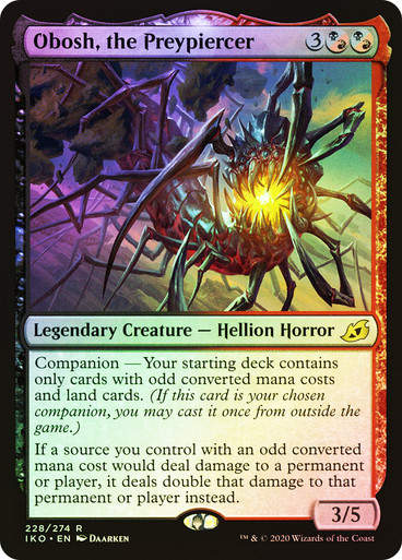 Obosh, the Preypiercer (IKO) (228) / Foil