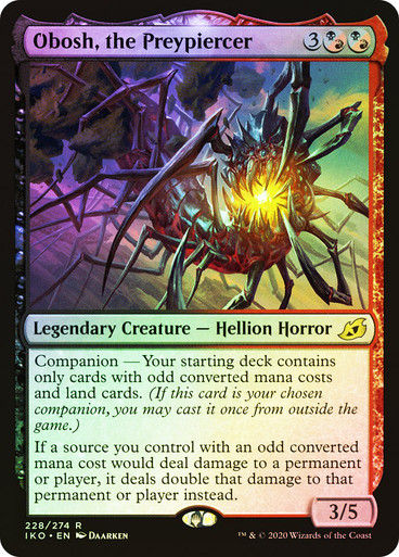 Obosh, the Preypiercer (IKO) (228) / Foil