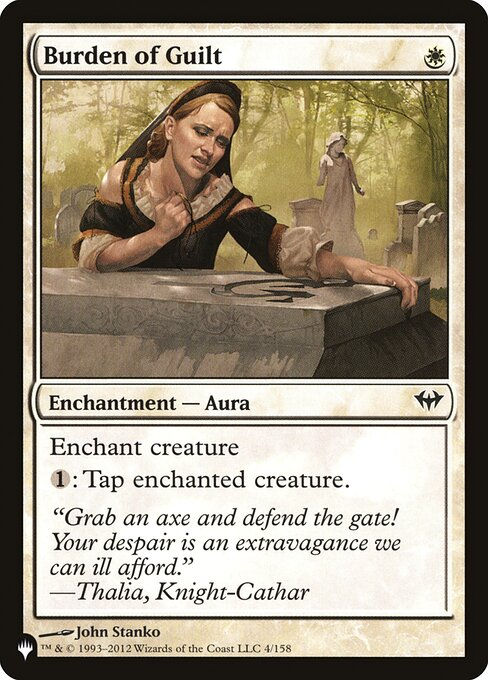 Burden of Guilt (PLST) (DKA-4)