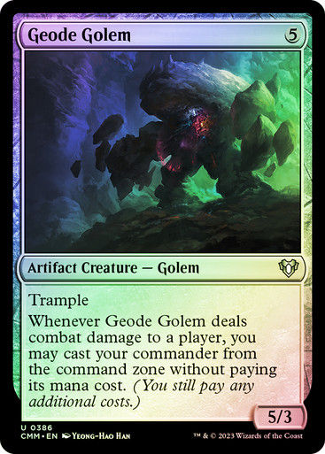 Geode Golem (cmm) / Foil