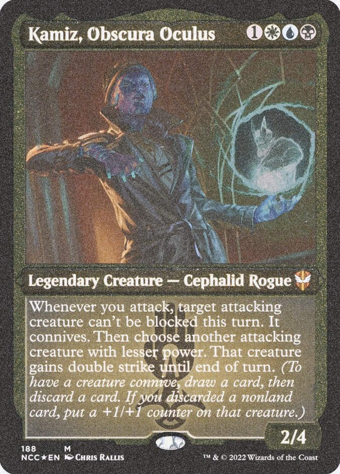 Display Token Kamiz, Obscura Oculus (NCC) (188) / Foil Etched