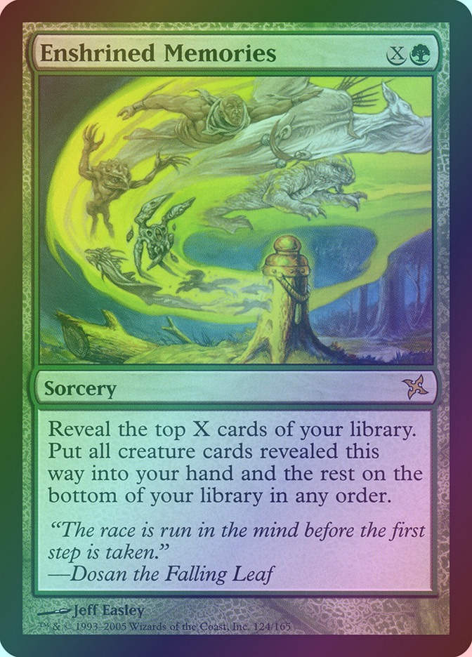 Enshrined Memories (BOK) (124) / Foil