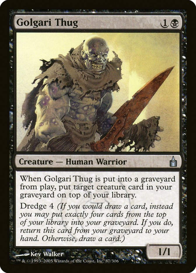 Golgari Thug (rav)