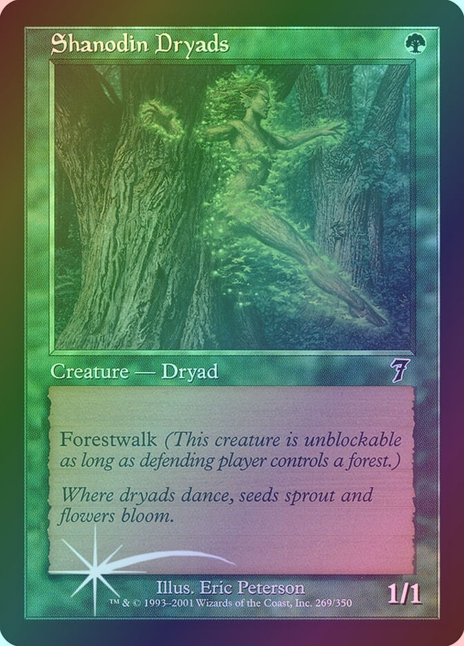 Shanodin Dryads (7ED) (269★) / Foil