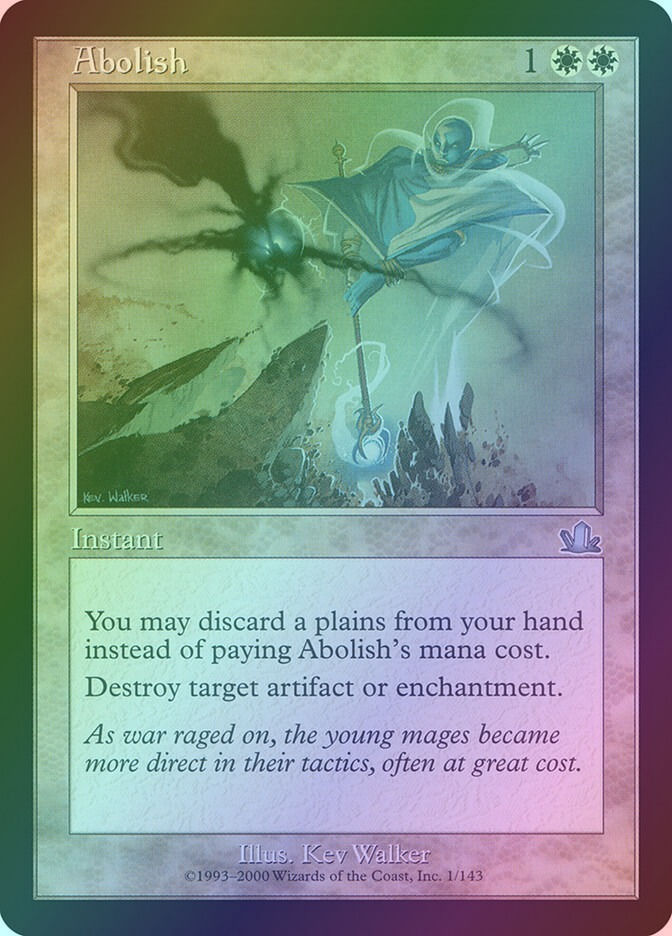 Abolish (PCY) (1) / Foil