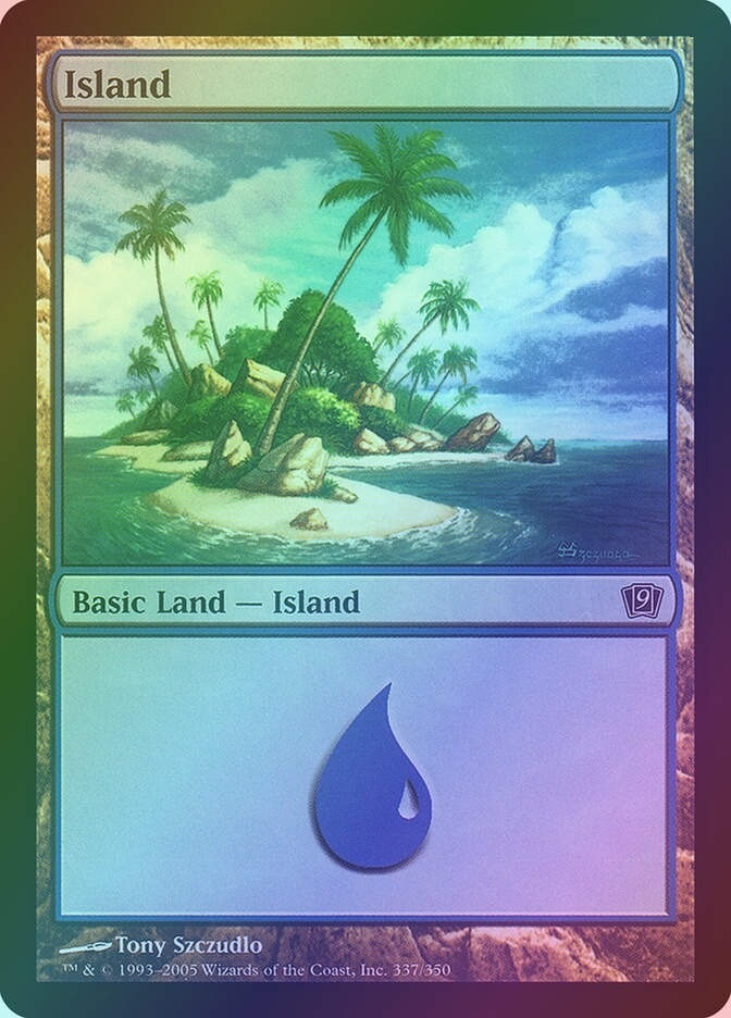 Island (9ED) (337★) / Foil