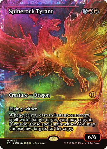 Spinerock Tyrant (ECL) (399) / Fracture / Foil