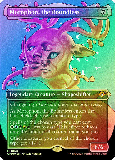 Morophon, the Boundless (cmm) / Textured Foil