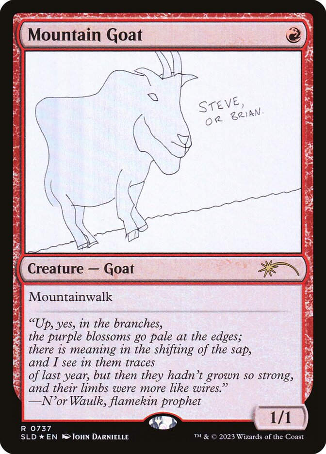 Mountain Goat (SLD) (737)