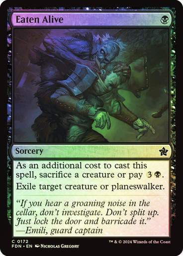 Eaten Alive (FDN) (172) / Foil