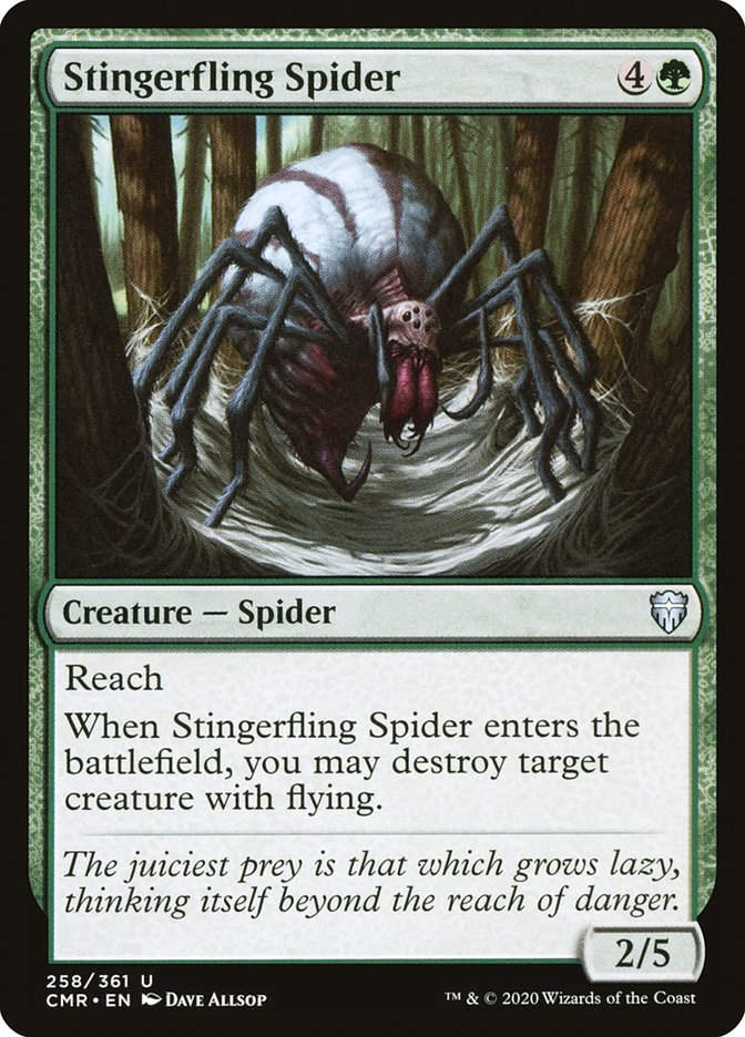 Stingerfling Spider (CMR) (258)