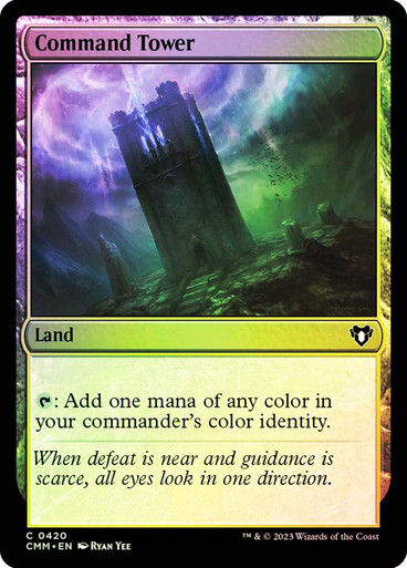Command Tower (cmm) / Foil