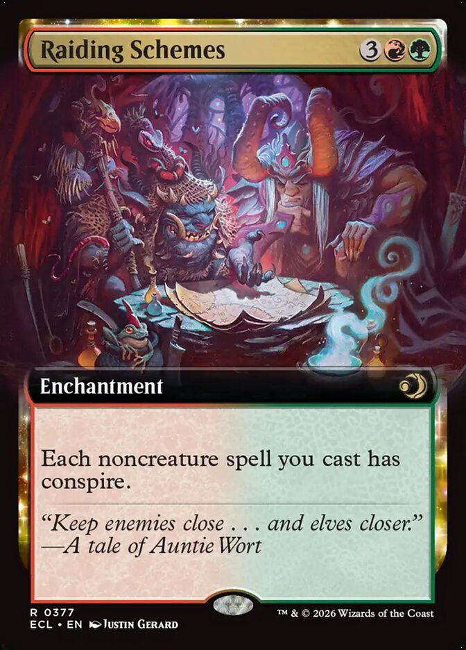 Raiding Schemes (ECL) (377) / Extended Art
