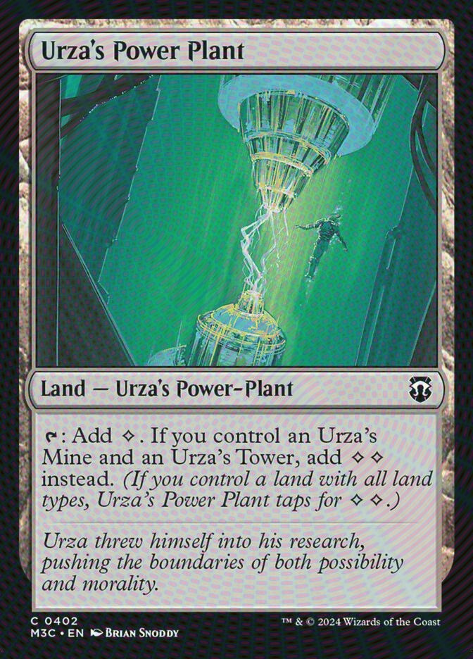 Urza's Power Plant (M3C) (402) / Ripple Foil