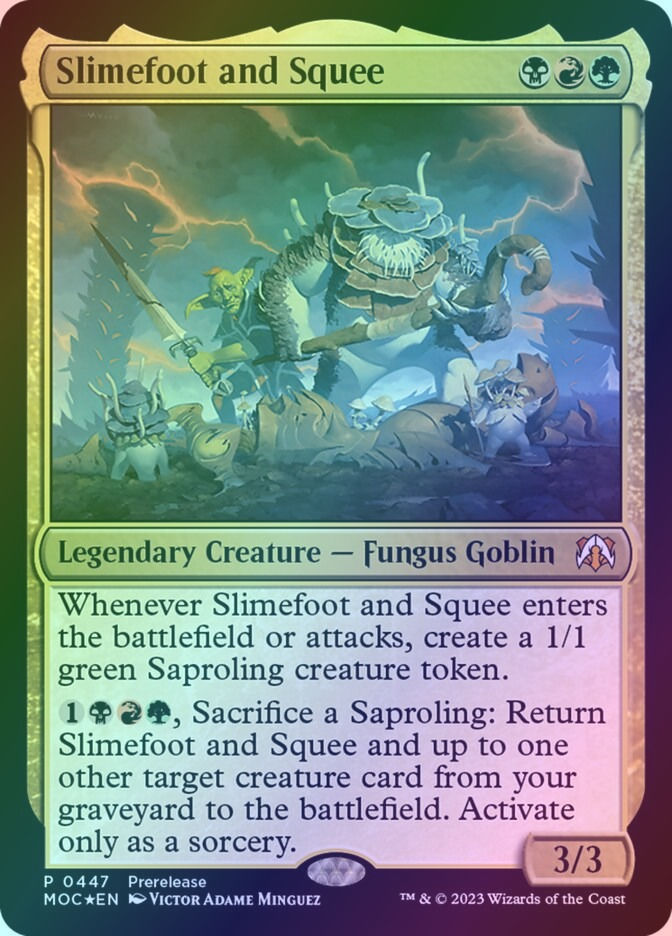 Slimefoot and Squee (MOC) (447) / Foil