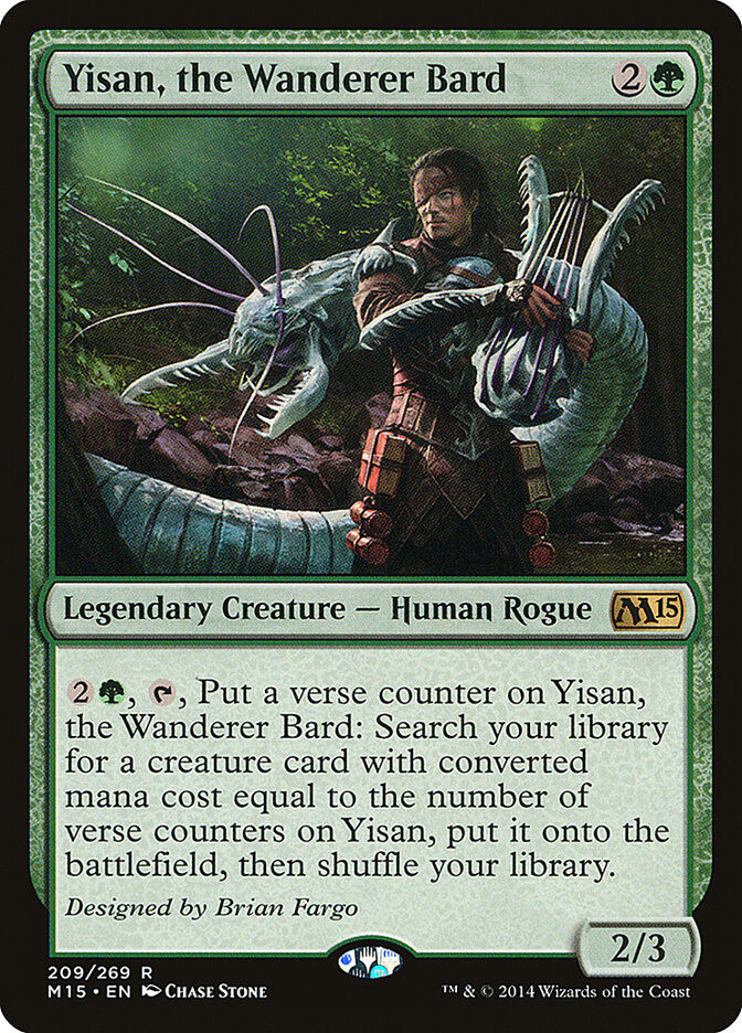 Yisan, the Wanderer Bard (M15) (209)