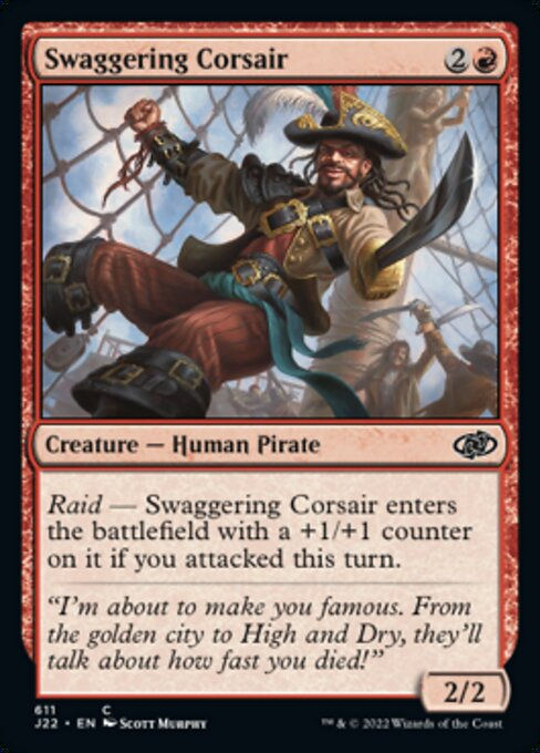 Swaggering Corsair (J22))