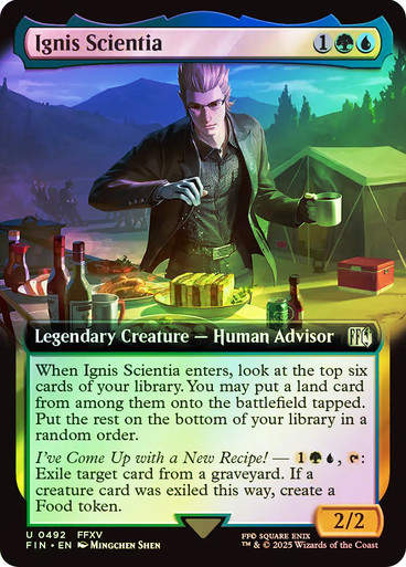 Ignis Scientia (FIN) (492) / Extended Art / Foil