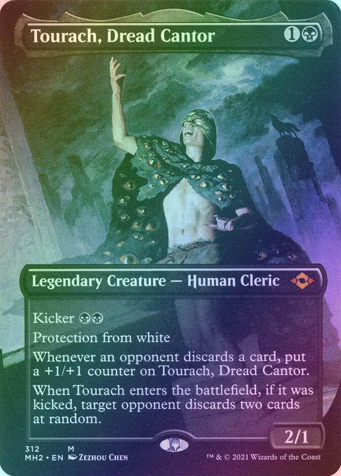 Tourach, Dread Cantor (MH2) (312) / Borderless / Foil