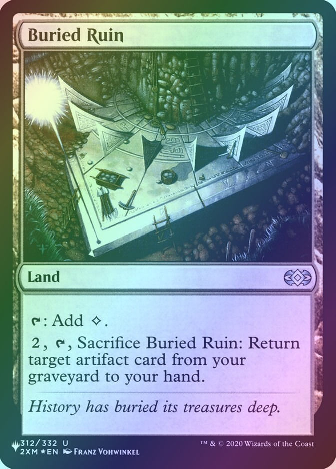 Buried Ruin (PLST) (2XM-312) / Foil