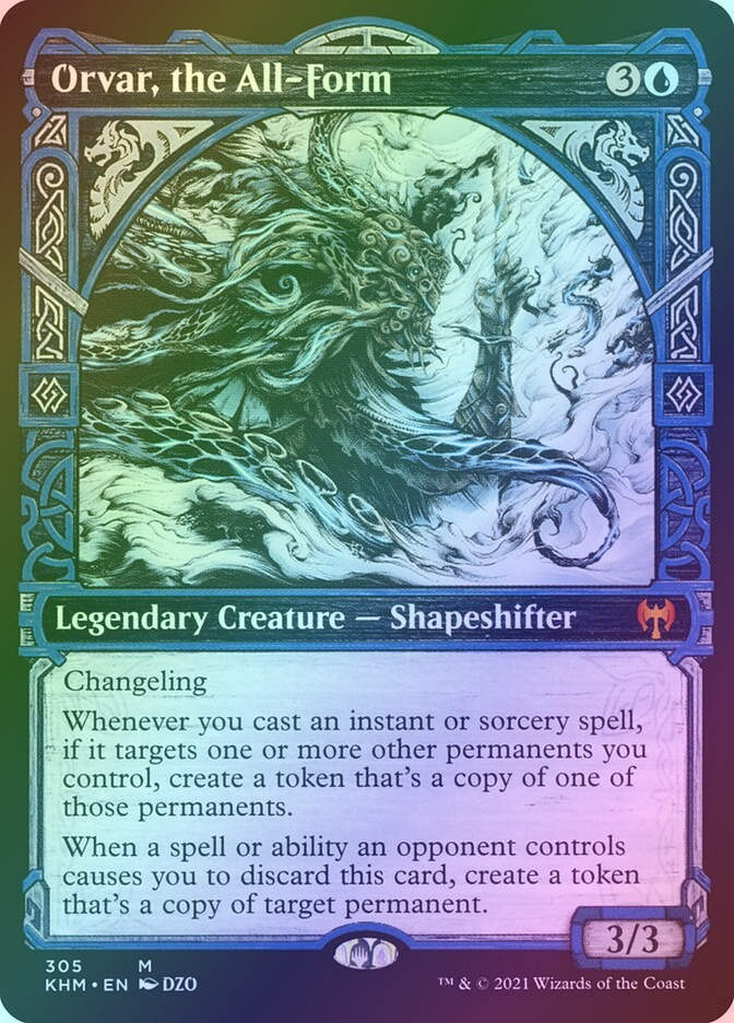 Orvar, the All-Form (KHM) (305) / Showcase / Foil