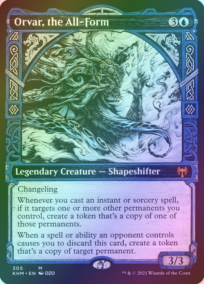 Orvar, the All-Form (KHM) (305) / Showcase / Foil