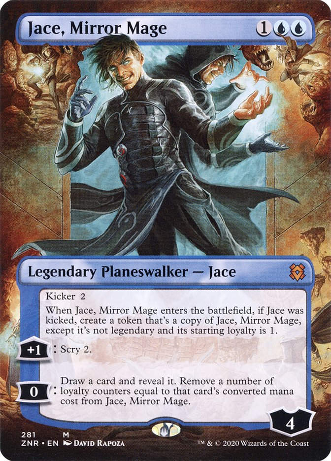 Jace, Mirror Mage (ZNR) (281) / Borderless