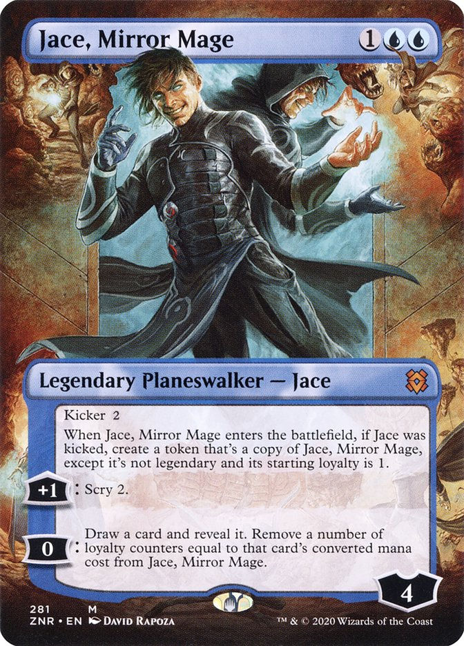 Jace, Mirror Mage (ZNR) (281) / Borderless