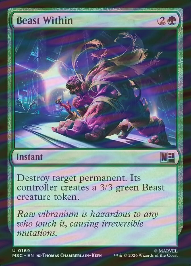 Beast Within (MSC) (169) / Surge Foil