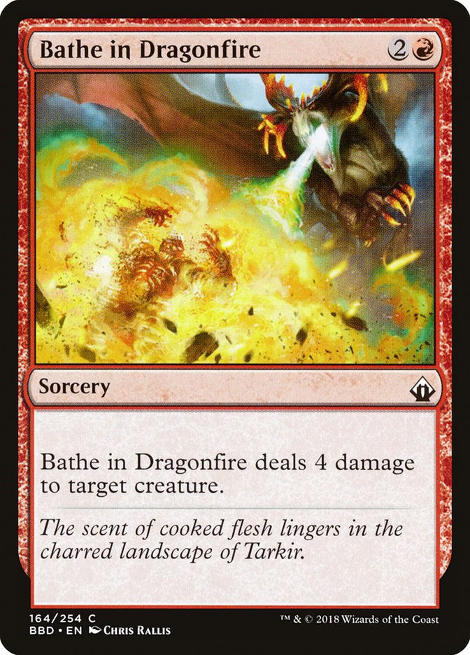 Bathe in Dragonfire (BBD) (164) / Foil
