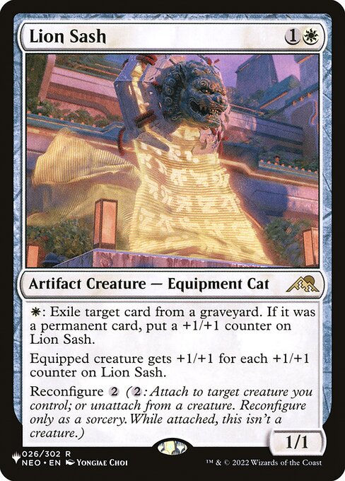 Lion Sash (PLST) (NEO-26)