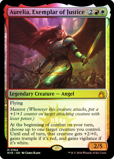 Aurelia, Exemplar of Justice (rvr) (164) / Foil
