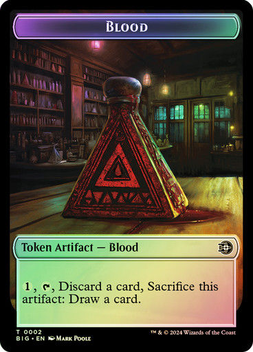 Blood // Treasure (TBIG) / Foil — cara 1 de 2