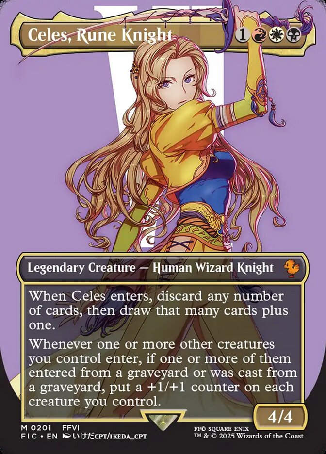 Celes, Rune Knight (FIC) (201) / Borderless