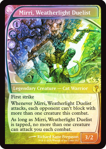 Mirri, Weatherlight Duelist (MB2) (252) / Foil