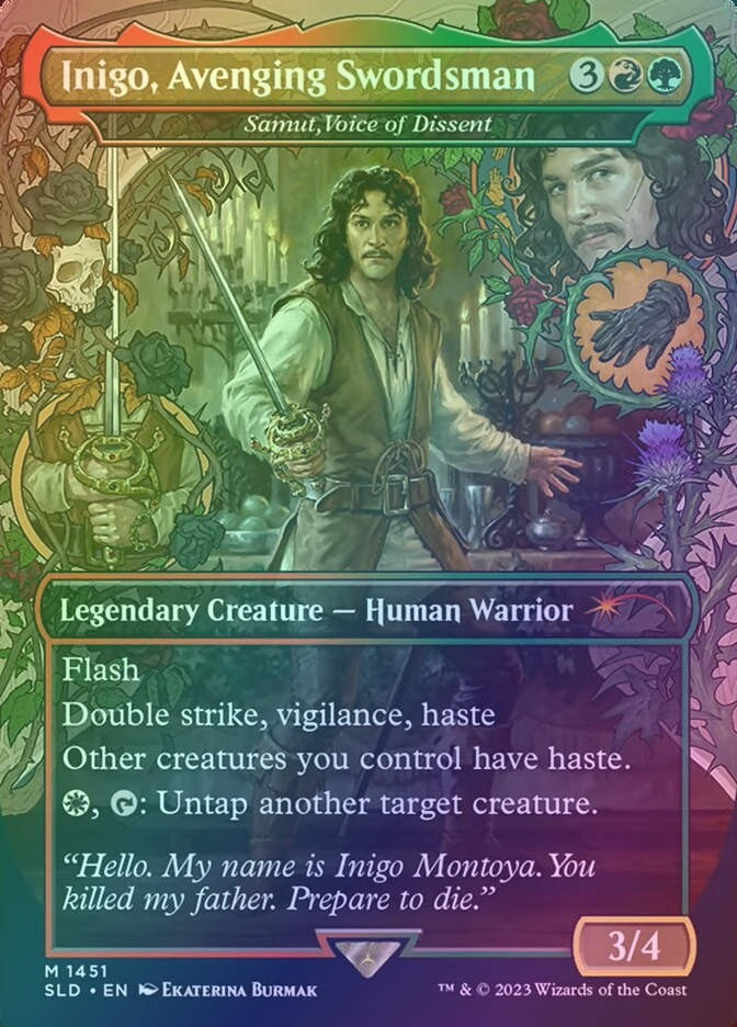 Samut, Voice of Dissent (SLD) (1451) / Borderless / Foil