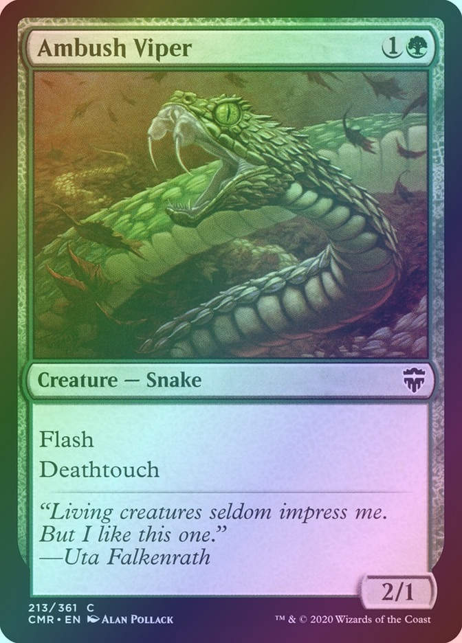 Ambush Viper (CMR) (213) / Foil