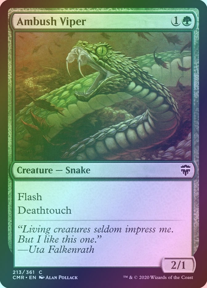 Ambush Viper (CMR) (213) / Foil