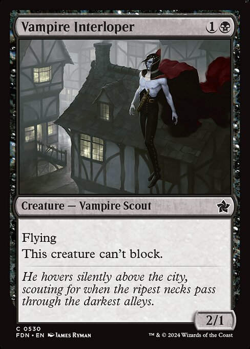 Vampire Interloper (FDN) (530) (Beginner)