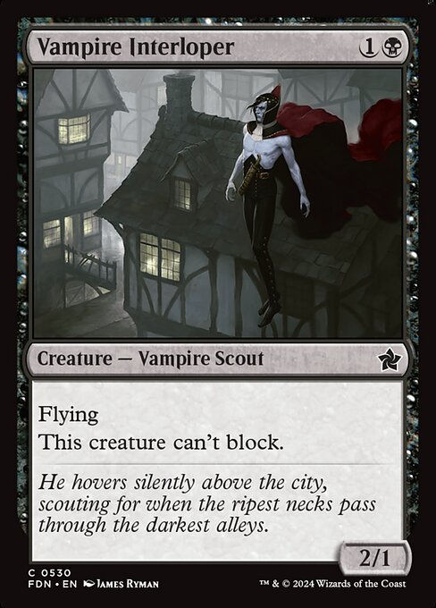 Vampire Interloper (FDN) (530) (Beginner)