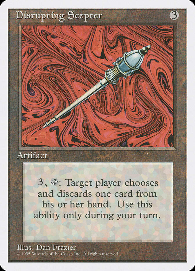 Disrupting Scepter (4ED) (316)