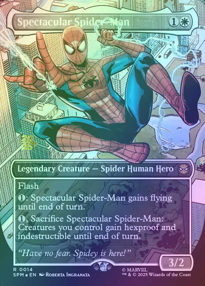 Spectacular Spider-Man (PSPM) (14s) / Borderless / Foil