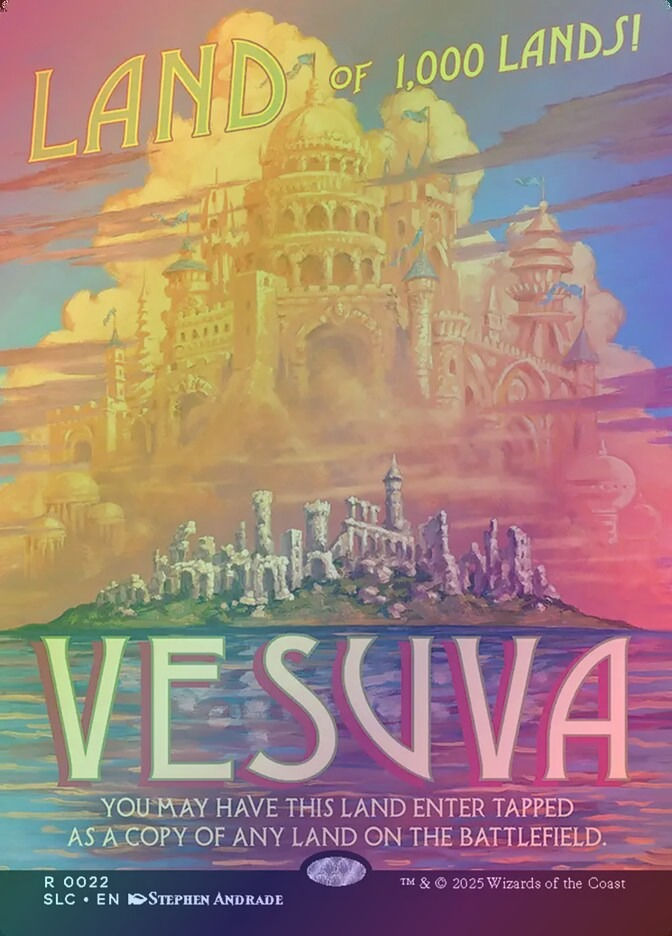 Vesuva (SLC) (22) / Borderless / Foil