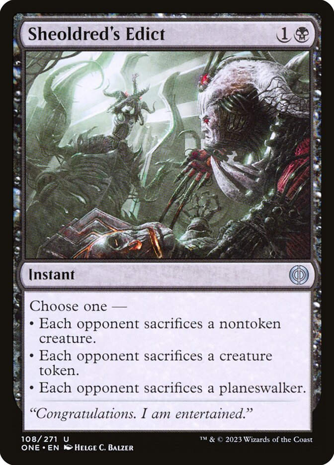 Sheoldred's Edict (ONE) (108)