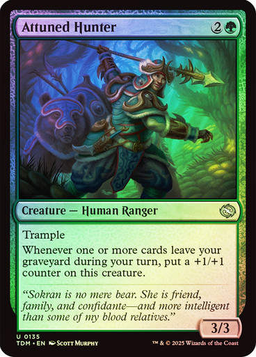 Attuned Hunter (TDM) (135) / Foil