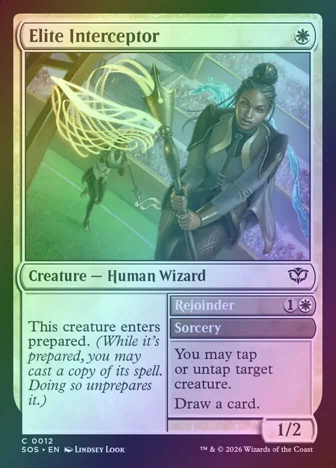 Elite Interceptor // Rejoinder (SOS) (12) / Foil