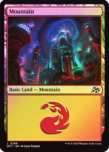 Mountain (DFT) (288) / Foil