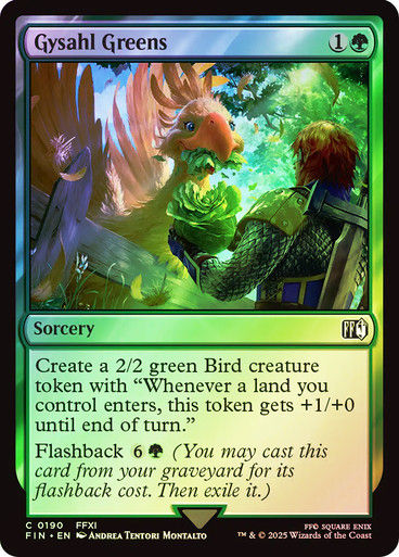 Gysahl Greens (FIN) (190) / Foil