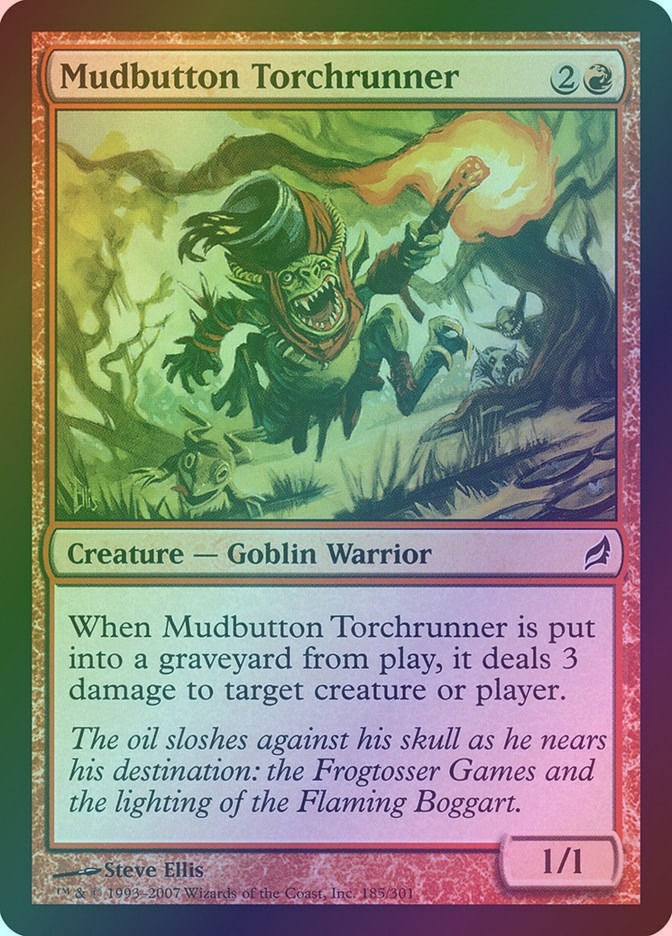 Mudbutton Torchrunner (LRW) (185) / Foil