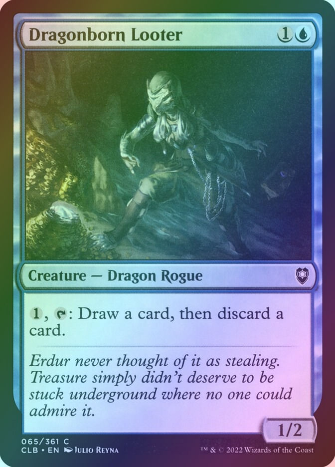 Dragonborn Looter (CLB) (65) / Foil